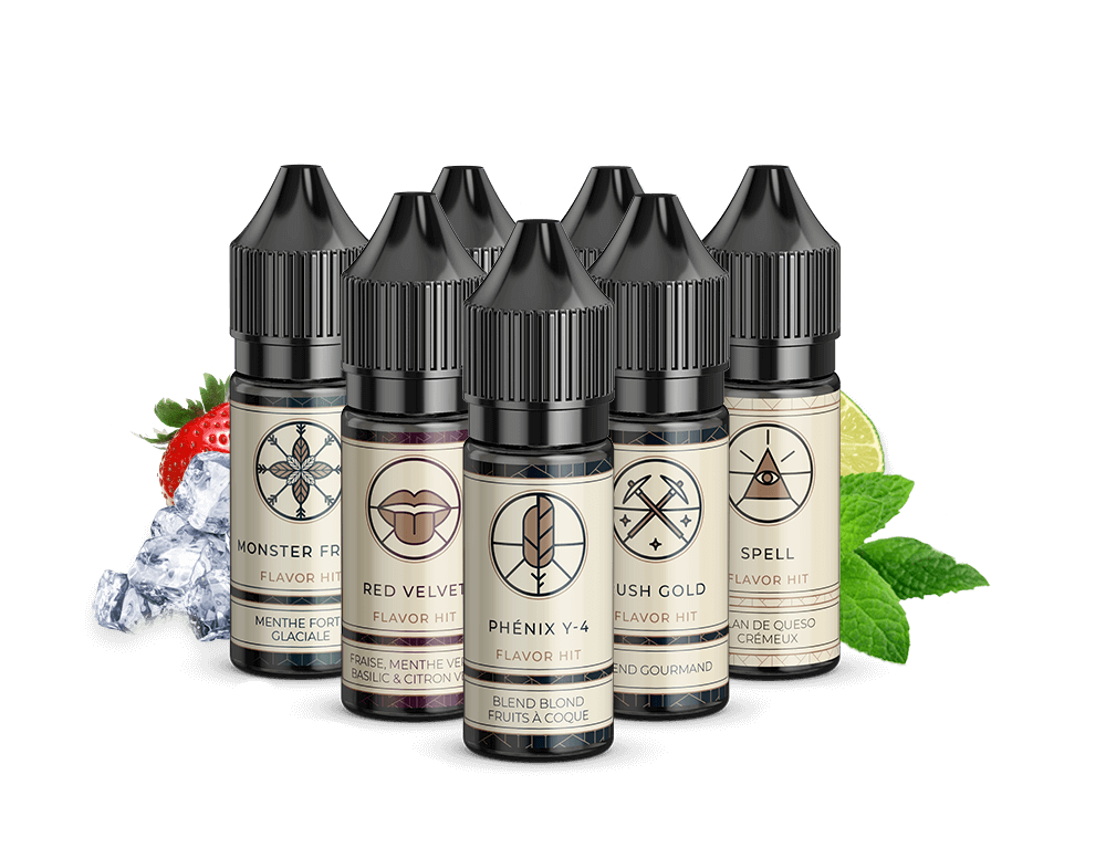 Collection E liquides Flavor Hit